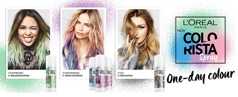 L'Oreal Colorista Spray Contest. Win the entire Colorista Spray ...