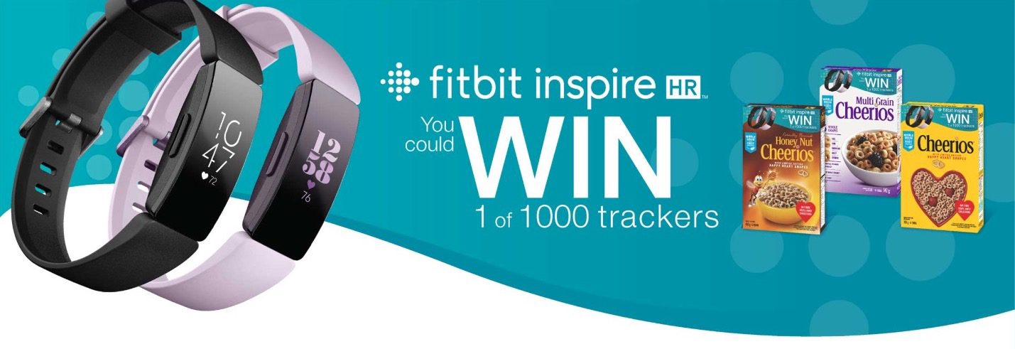 Cheerios Fitbit Promotion 2020: Win 1 