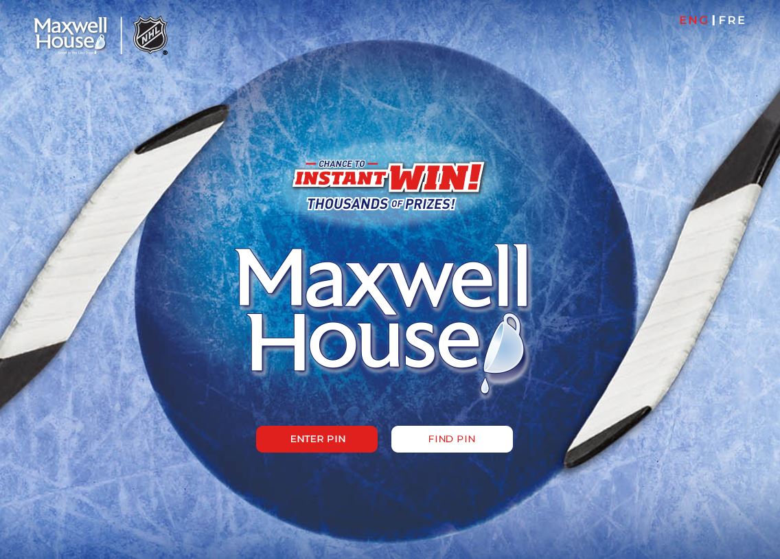 Maxwell House Playoffs Promotion Enter Your Pin And Win A Trip To A Stanley Cup Game At Maxwellhouseplayoffs Ca