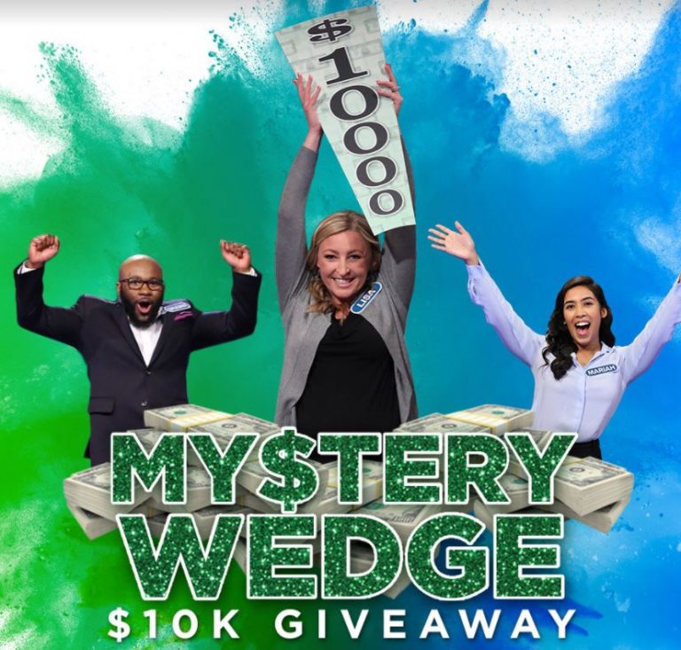 Wheel of Fortune Mystery Wedge Giveaway Win 10,000 at wheeloffortune