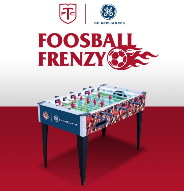 Toronto FC and GE Foosball Frenzy Contest Win a Foosball Table and