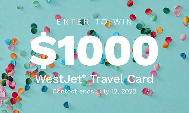 westjet travel contest