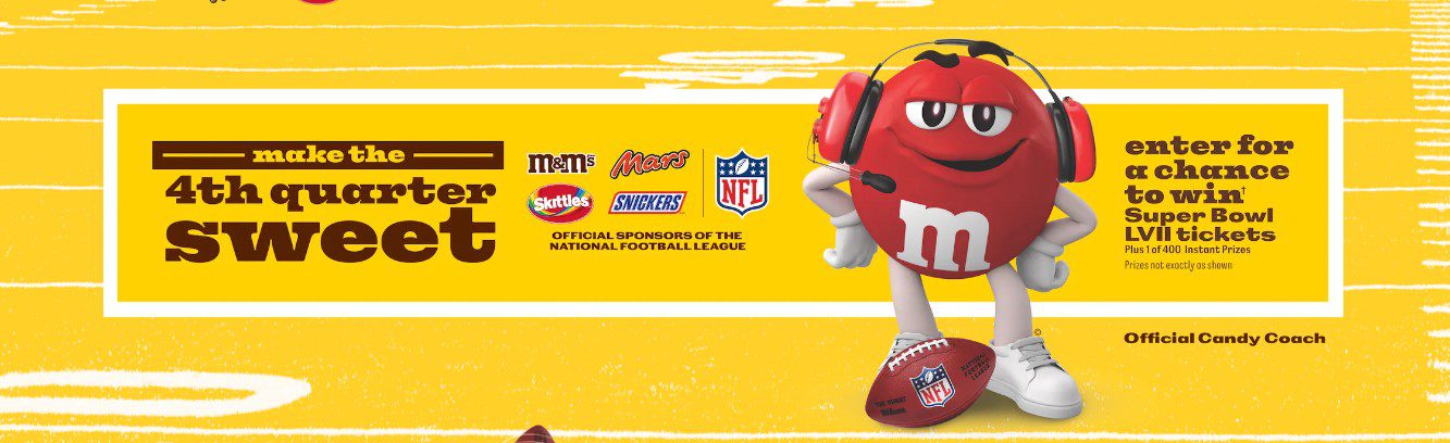 Mars Wrigley Contest ~ Instant Win NFL Prizes or Win a Trip to