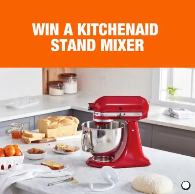 Win A KitchenAid Stand Mixer From Home Depot Contests In Canada   Mixer 