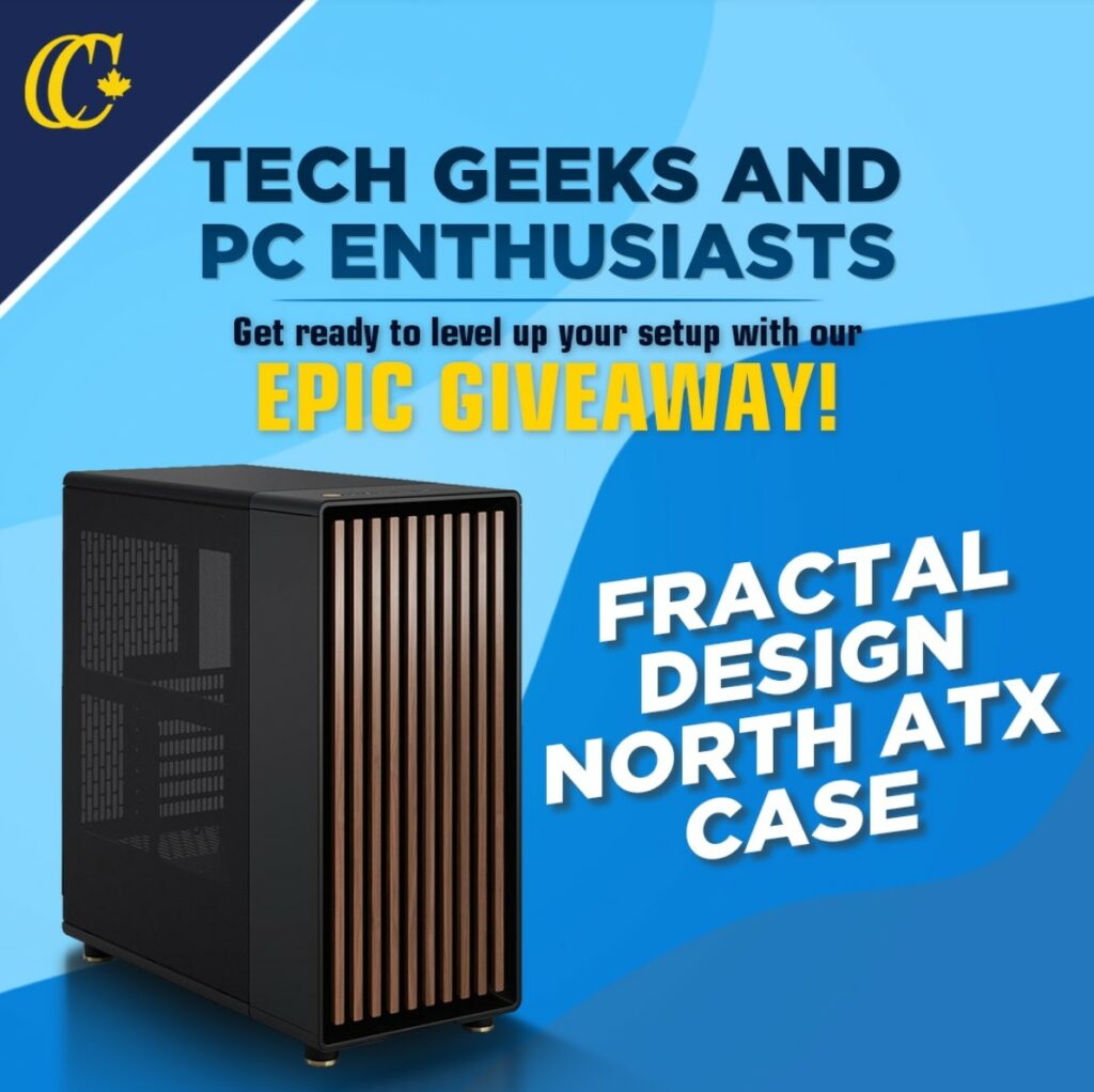 Canada Computers Contest Win a Fractal Design North ATX mATX Mid Tower