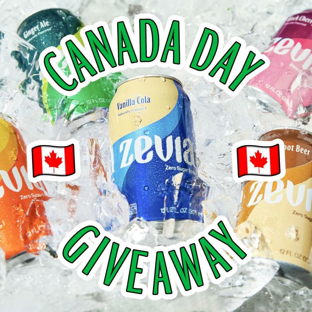 Zevia Canada Day Giveaway Win Zevia Soda Variety Packs Contests in