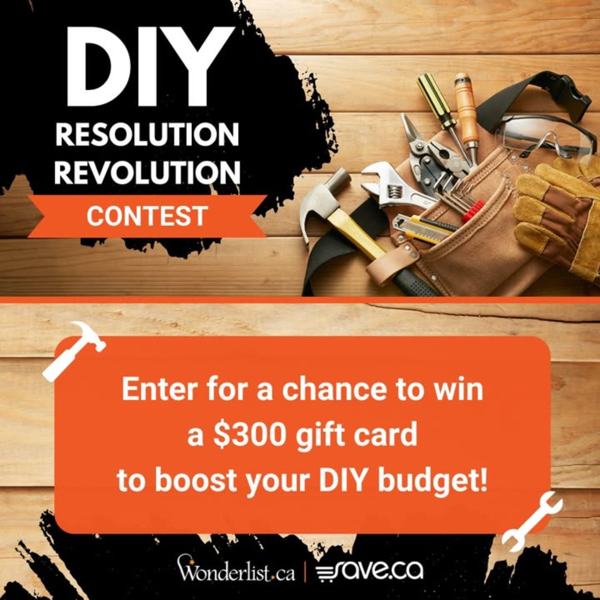 Diy resolution revolution contest win a 300 e gift card contests in
