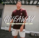 Boathouse Giveaway: Win a $250 Boathouse gift card