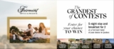 The Grandest of Contests: Win a 5-night stay at a Fairmont Hotel of your choice in Quebec