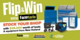 Farmtario Flip & Win Contest 2021: Win The Ultimate New Holland Shop Prize Pack valued at $25,000