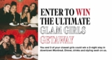 Garage Clothing Glam Girls Getaway Contest: Win a trip for you and 3 friends to Montreal