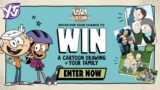 YTV Loud Your Family Contest: Win a cartoon drawing of your family at ytv.com/loudyourfamily