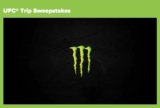 Monster Energy UFC Trip Sweepstakes: Win a trip and a pair of tickets to a UFC fight