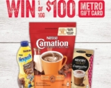Metro and Nestlé Stir up your Holiday Contest: Win 1 of 100 $100 Metro gift cards