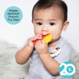 Oyaco Giveaway: Win a Glitter and Spice French Fry Teether