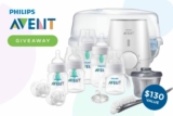 Parent Life Network Contest: Win 1 of 2 Philips Avent Anti-Colic Bottle with AirFree Vent gift sets