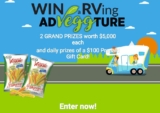 Sensible Portions 2018 Summer Contest: Win RV Adventures worth $5,000 and daily prizes at spsummercontest.com