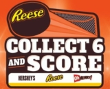 Reese Collect and Score Promotion: Win up to $1 million at www.collectandscore.com