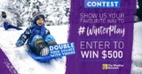 The Weather Network Winter Play Contest: Win a $500 VISA prepaid card