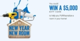 Royale New Year New Room Contest 2019: Win a $5,000 gift card and more at winter.royalepromotions.ca