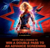 Garage Captain Marvel Contest: Win passes to an advance screening of the film or an exclusive prize pack
