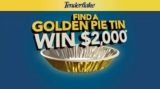 Tenderflake Find the Golden Pie Tin Contest: Win 1 of 5 $2000 cash prizes