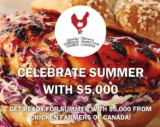 Chicken.ca Summer Contest 2019: Win a $5,000 cash prize