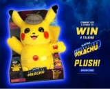 Warner Bros Detective Pikachu Contest: Win 1 of 15 Talking Detective Pikachu Plush Toys