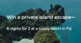 Frank and Oak Fiji Contest 2019: Win a luxury private island escape at frankandoak.com/fijigiveaway2019