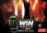 Circle K and Monster Live Nation Contest: Enter your PIN and win a trip for 2 to the LIVE NATION show of your choice