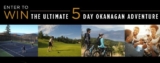 Canada.com Contest: Win a 5-day Predator Ridge getaway package for 2 valued at $3,400