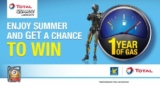Total/Ultramar Win fuel for a year contest 2019: Win FREE fuel for one year at www.concourstotalcontest.ca