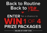 GoodLife Fitness Back to School Contest: Win 1 of 4 prize packages valued at over $1,700