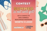 Swimco and Canadian Living Contest: Win a Swimco Beachwear Wardrobe worth $1,000