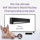 Win the Ultimate Hockey Canada prize pack valued at $3983 from Telus