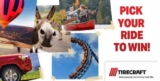 Tirecraft Pick Your Ride Contest: Win 1 of 4 $250 Pre-Paid Visa Cards