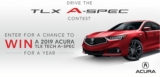 Acura Contest: Win a 2019 Acura TLX Tech A-Spec for a year