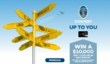 La Récolte St-Méthode Up to You Contest: Win a $10,000 gift card from Air Canada at concoursstmethode.com