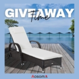 Aosom Outdoor Furniture Giveaway: Win an outdoor lounge chair