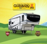 KOA Make Your Way Out Contest 2023: Win a Keystone Arcadia Super Lite valued at $61,882 at makeyourwayout.com