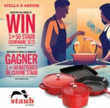 Stella Artois Contest 2022: Win 1 of 50 Staub Cookware Sets