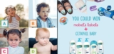 Cetaphil Canada Contest: Win a prize pack from Cetaphil Baby + Mabel’s Labels