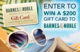 Barnes & Noble Contest: Win a $200 eGift Card