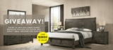 Leon’s Giveaway: Win a $2650 Cabin 6-piece Queen Bedroom Package