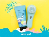 Belif and Conair Contest: Win the aqua bomb jelly cleanser and Conair’s Battery Operated Sonic Facial Brush