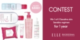 Elle Contest: Win 1-Of-3 Sensitive Skin Sensibio Regimens for a Year valued at $500 each