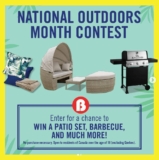 The Brick Outdoor Month Contest: Win a patio set, barbecue and more