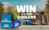 Bud Light Cooler Contest: Win 1 of 300 coolers valued at $400