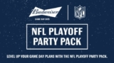 Budweiser NFL Playoff Party Pack Contest: Win 170 prize packs valued at $600 each