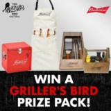 Canadian Turkey & Budweiser Giveaway: Win 1 of 5 Budweiser Griller’s Bird Prize Packs